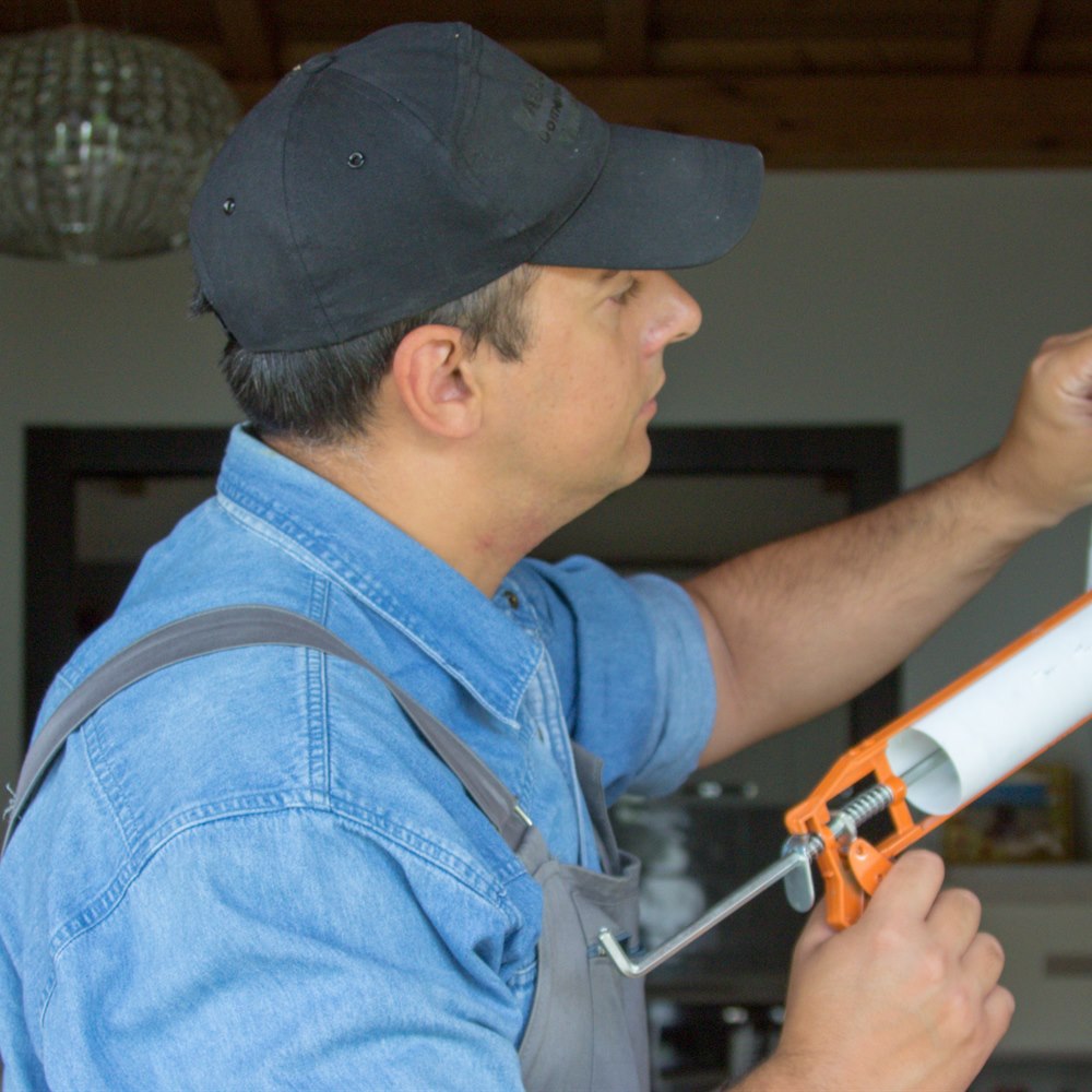 Air sealing around a window frame