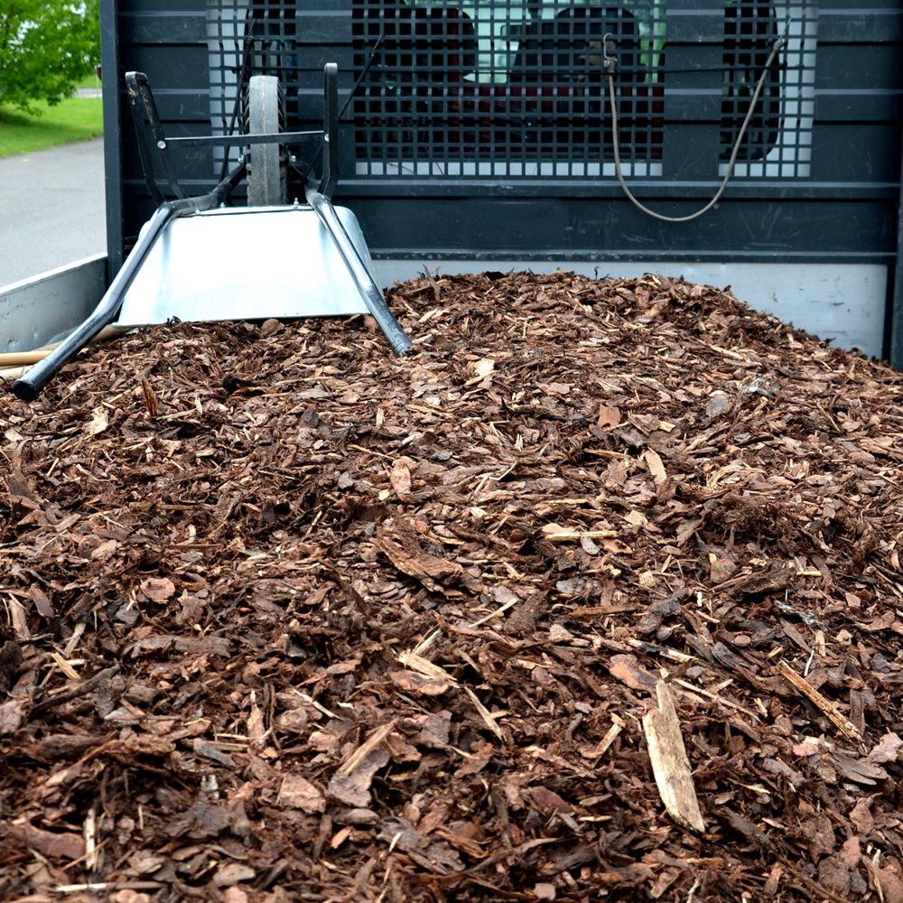 trailer-loaded-with-bark-mulch Trailer loaded with bark mulch